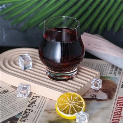 Whiskey-proefglas met steel